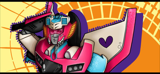 Lined, Bust, Full Color